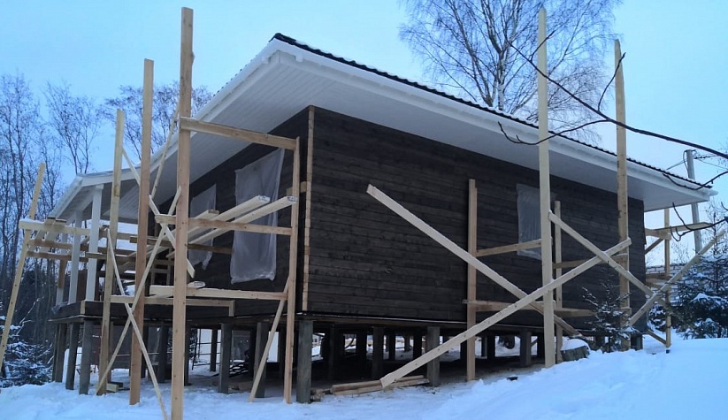 Финский каркасный дом в п.Скотное