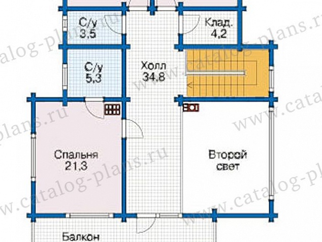1259 - Огромный трехэтажный дом из клееного бруса с цокольным этажом